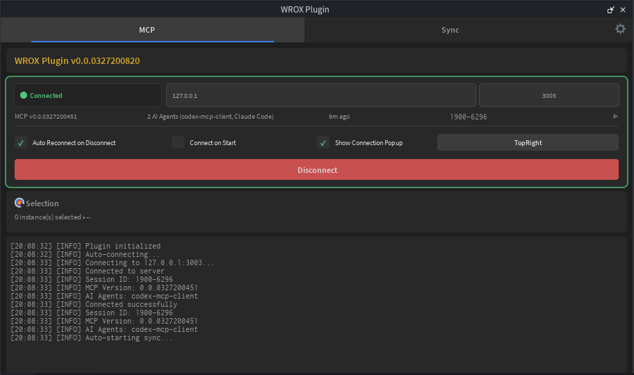 MCP tool surface overview showing available Roblox Studio API tools.